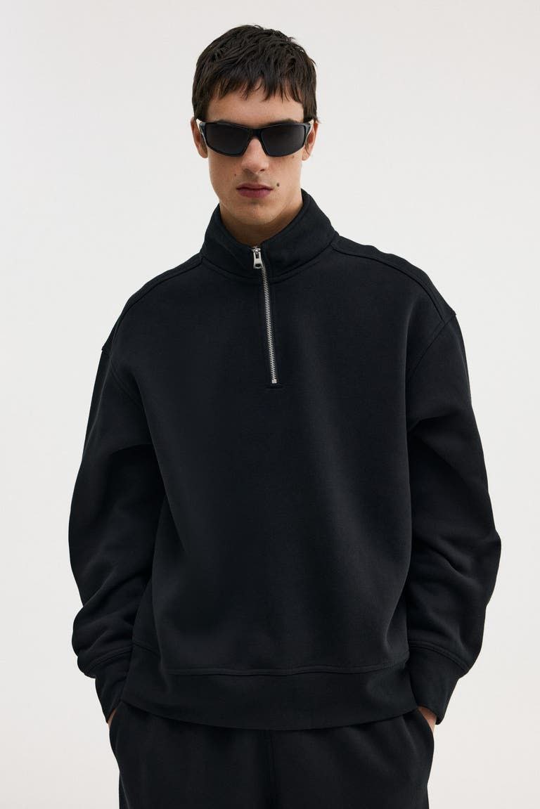 Quarter zipper
